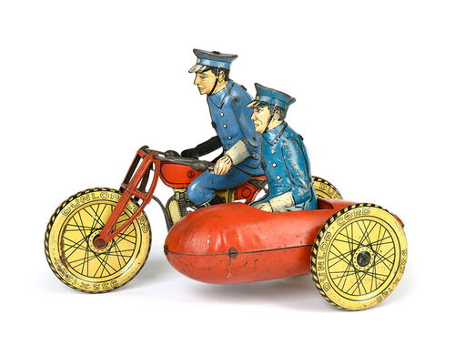 Saalheimer & Strauss, Motorrad mit Beiwagen